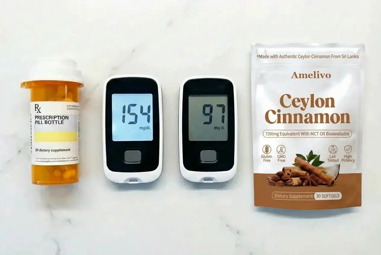 Three pouches of Amelivo Ceylon Cinnamon